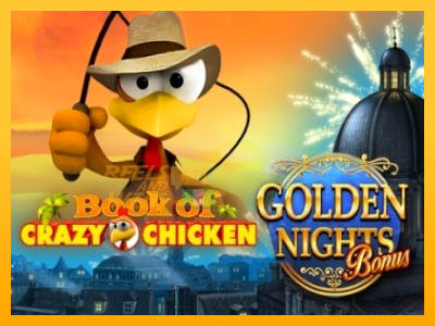 Fíor spleodar i meaisín sliotán Book of Crazy Chicken Golden Nights