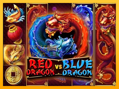 Fíor spleodar i meaisín sliotán Red Dragon vs Blue Dragon