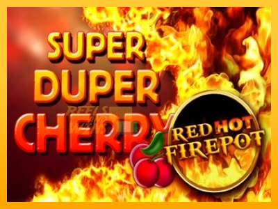 Fíor spleodar i meaisín sliotán Super Duper Cherry Red Hot Firepot