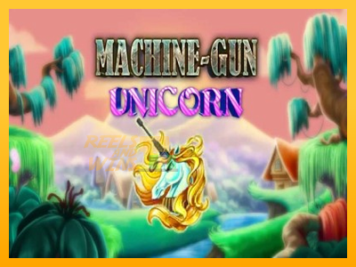 Fíor spleodar i meaisín sliotán Machine Gun Unicorn