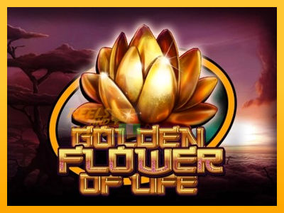 Fíor spleodar i meaisín sliotán Golden Flower of Life