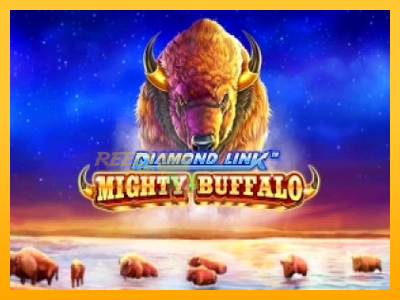 Fíor spleodar i meaisín sliotán Diamond Link Mighty Buffalo