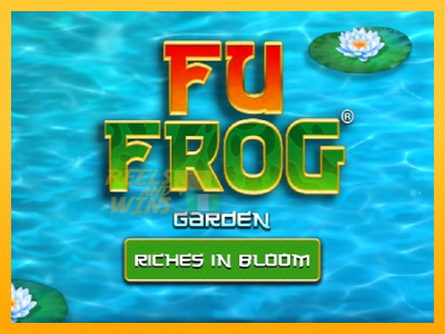 Fíor spleodar i meaisín sliotán Fu Frog Garden