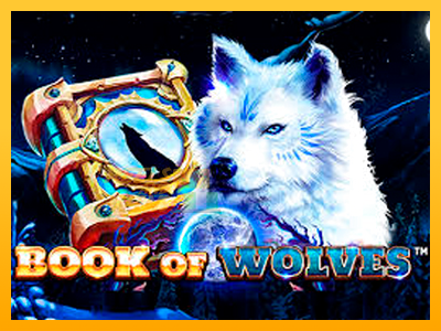 Fíor spleodar i meaisín sliotán Book of Wolves