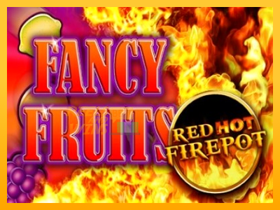 Fíor spleodar i meaisín sliotán Fancy Fruits Red Hot Firepot