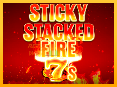 Fíor spleodar i meaisín sliotán Sticky Stacked Fire 7s