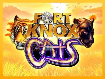 Fíor spleodar i meaisín sliotán Fort Knox Cats