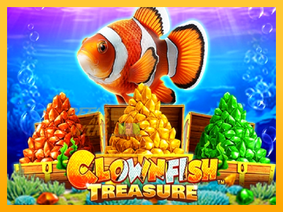 Fíor spleodar i meaisín sliotán Clown Fish Treasure