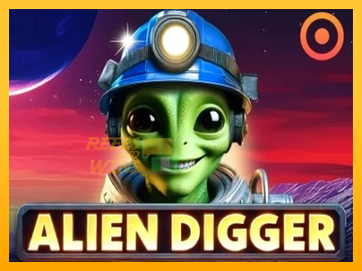 Fíor spleodar i meaisín sliotán Alien Digger