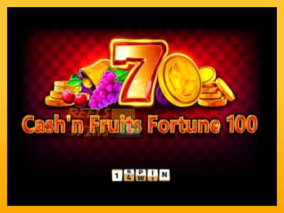 Fíor spleodar i meaisín sliotán Cashn Fruits Fortune 100