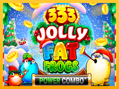 Fíor spleodar i meaisín sliotán 333 Jolly Fat Frogs Power Combo