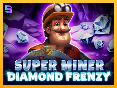 Fíor spleodar i meaisín sliotán Super Miner - Diamond Frenzy