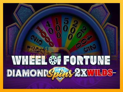 Fíor spleodar i meaisín sliotán Wheel of Fortune Diamond Spins 2x Wilds