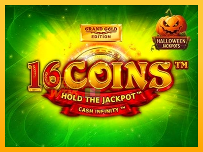 Fíor spleodar i meaisín sliotán 16 Coins Grand Gold Edition Halloween Jackpots