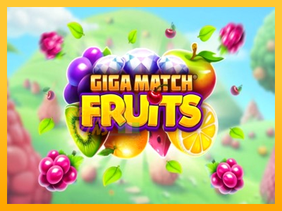 Fíor spleodar i meaisín sliotán Giga Match Fruits