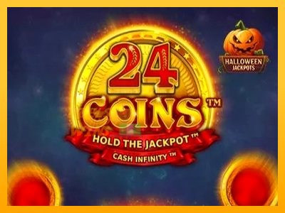 Fíor spleodar i meaisín sliotán 24 Coins Halloween Jackpots