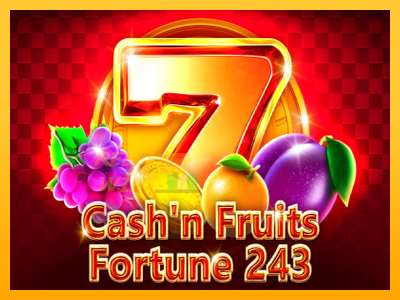 Fíor spleodar i meaisín sliotán Cashn Fruits Fortune 243