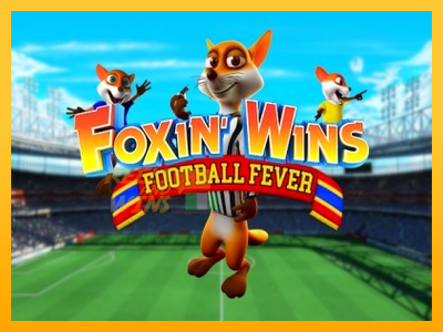 Fíor spleodar i meaisín sliotán Foxin Wins Football Fever