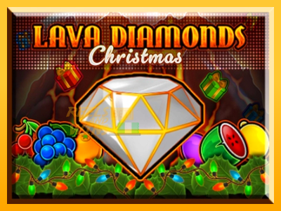 Fíor spleodar i meaisín sliotán Lava Diamonds Christmas