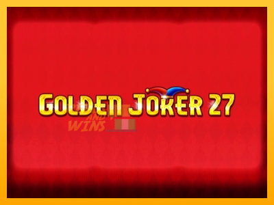 Fíor spleodar i meaisín sliotán Golden Joker 27 Hold & Win