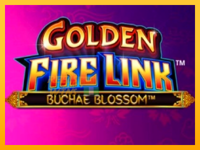 Fíor spleodar i meaisín sliotán Golden Fire Link Buchae Blossom