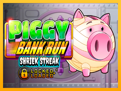 Fíor spleodar i meaisín sliotán Piggy Bank Run - Shriek Streak