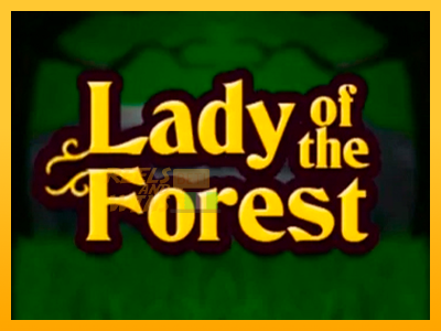 Fíor spleodar i meaisín sliotán Lady of the Forest