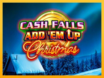 Fíor spleodar i meaisín sliotán Cash Falls: Add Em Up Christmas