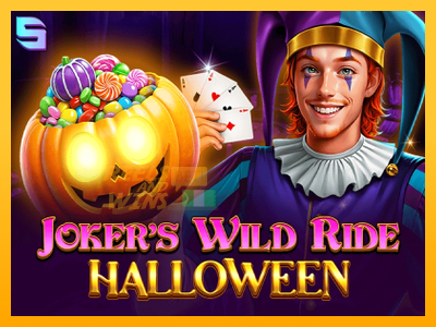 Fíor spleodar i meaisín sliotán Jokers Wild Ride Halloween