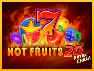 Fíor spleodar i meaisín sliotán Hot Fruits 20 Extra Chillis