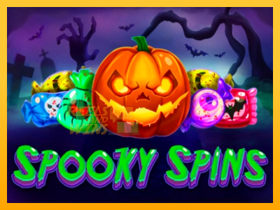 Fíor spleodar i meaisín sliotán Spooky Spins