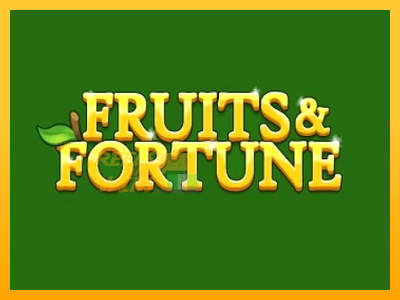 Fíor spleodar i meaisín sliotán Fruits & Fortune