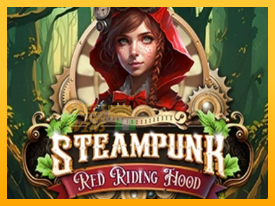 Fíor spleodar i meaisín sliotán Steampunk Red Riding Hood