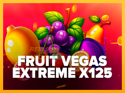 Fíor spleodar i meaisín sliotán Fruit Vegas Extreme x125