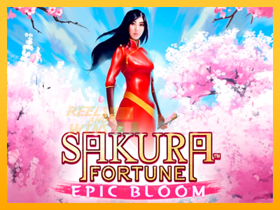 Fíor spleodar i meaisín sliotán Sakura Fortune Epic Bloom