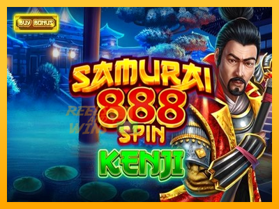 Fíor spleodar i meaisín sliotán Samurai 888 Spin Kenji