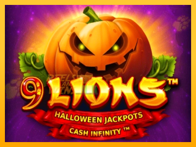 Fíor spleodar i meaisín sliotán 9 Lions Halloween Jackpots