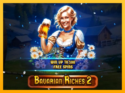 Fíor spleodar i meaisín sliotán Bavarian Riches 2