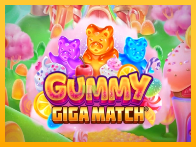 Fíor spleodar i meaisín sliotán Gummy Giga Match