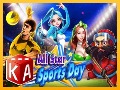 Fíor spleodar i meaisín sliotán All Star Sports Day