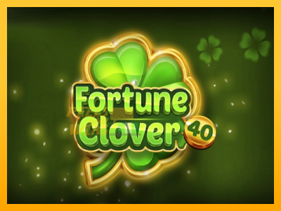 Fíor spleodar i meaisín sliotán Fortune Clover 40