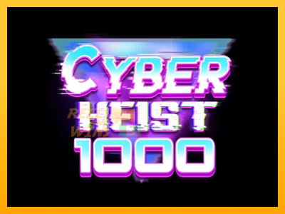 Fíor spleodar i meaisín sliotán Cyber Heist 1000