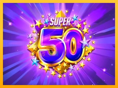 Fíor spleodar i meaisín sliotán Super 50 Stars