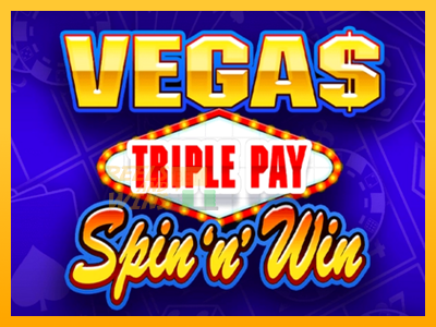 Fíor spleodar i meaisín sliotán Vegas Triple Pay Spin n Win