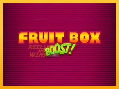 Fíor spleodar i meaisín sliotán Fruit Box Boost!