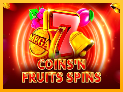 Fíor spleodar i meaisín sliotán Coinsn Fruits Spins