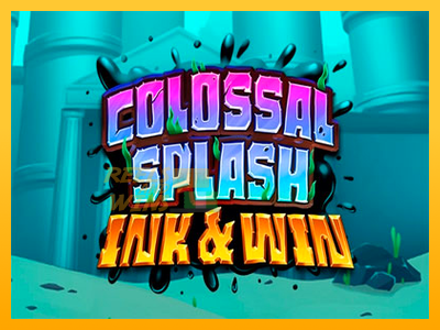 Fíor spleodar i meaisín sliotán Colossal Splash Ink & Win